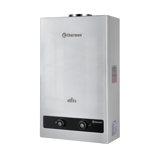 Водонагреватель газовый проточный Thermex BASIC B 20 D (Silver)